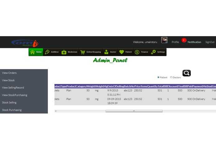 OMIsMedixi  – screenshot 9