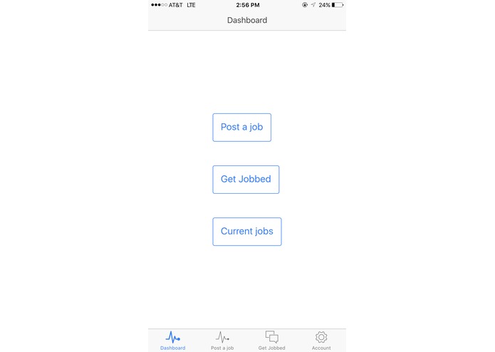 JobBER – screenshot 2