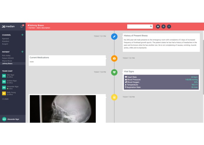 Median  – screenshot 1