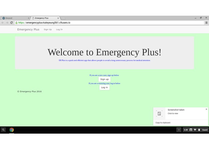 Emergency Plus – screenshot 1