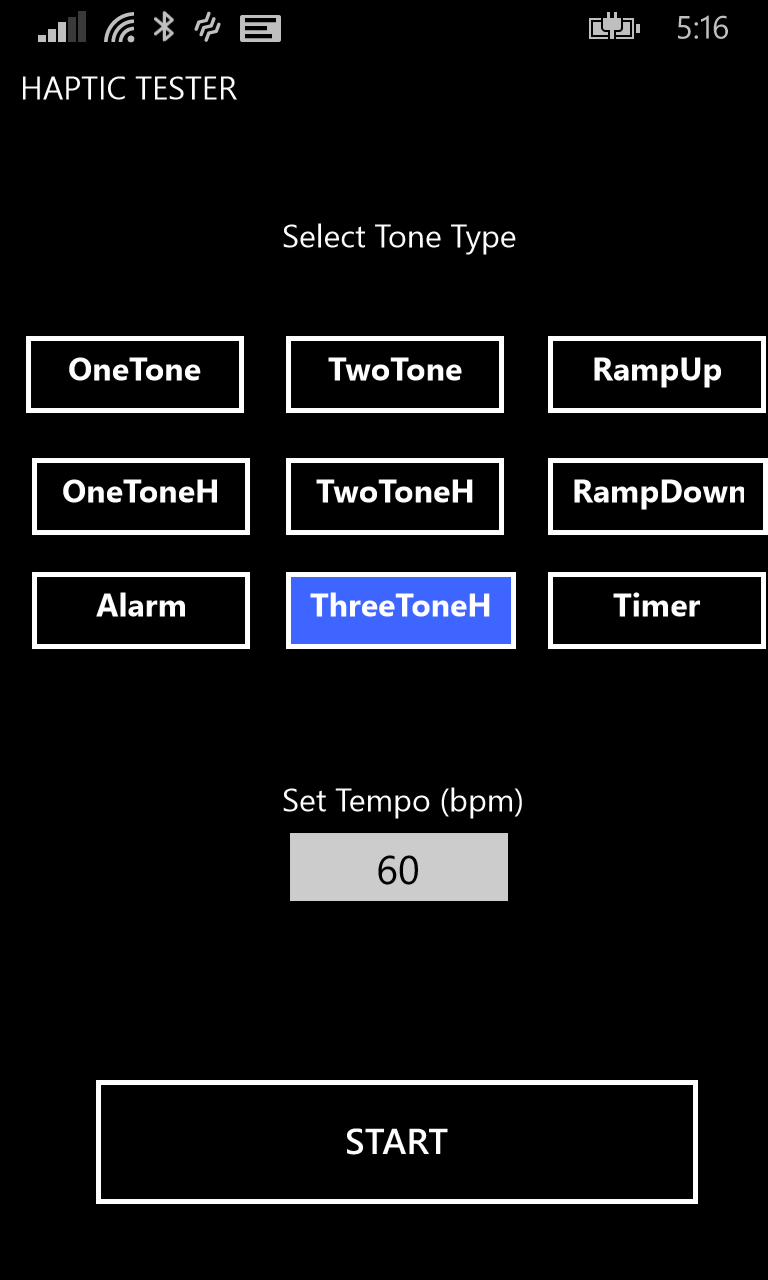 Haptic Metronome Devpost