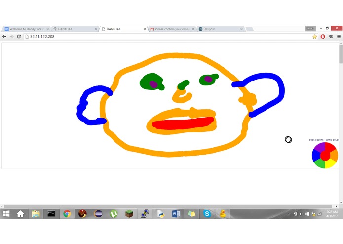 TouchPaint – screenshot 1