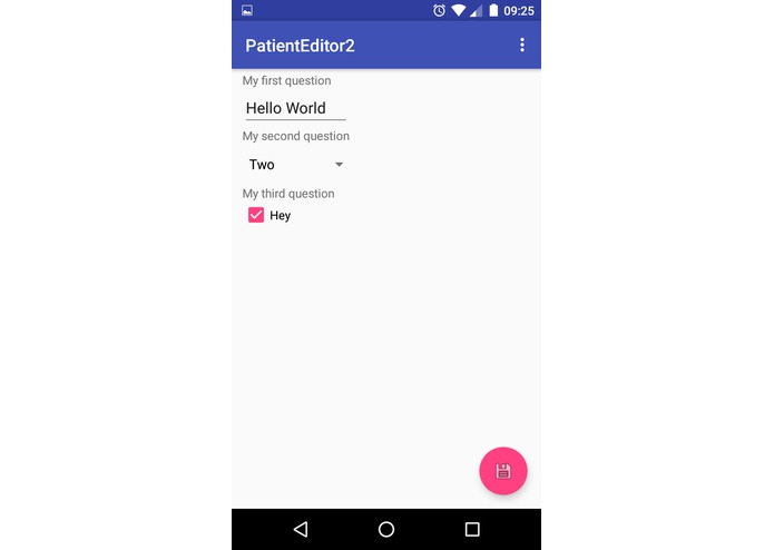 Patient Tracker – screenshot 2
