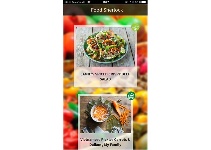 Food Sherlock – screenshot 3