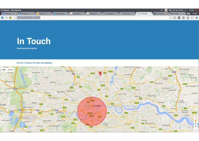 In Touch – screenshot 1