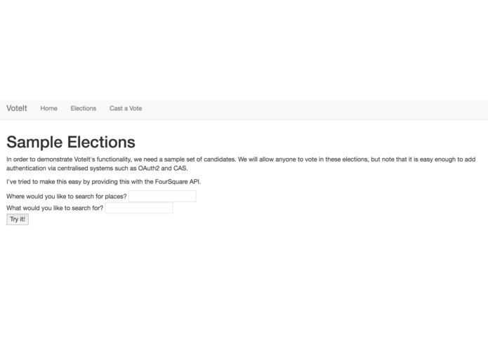VoteIt – screenshot 1