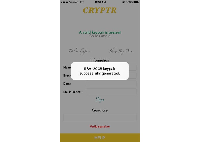 Cryptr – screenshot 1