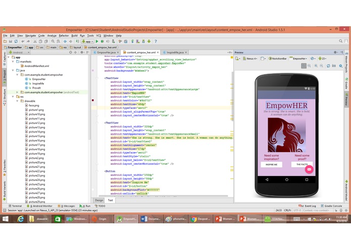 EmpowHer – screenshot 4