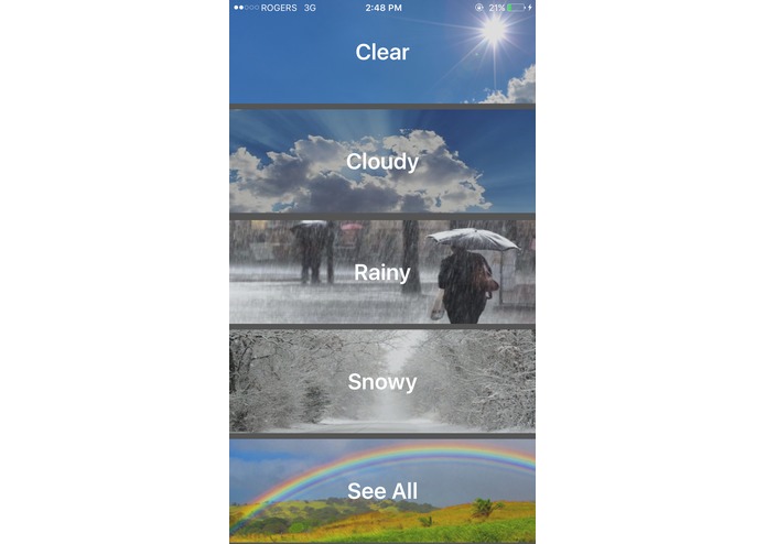 WeatherEats – screenshot 4
