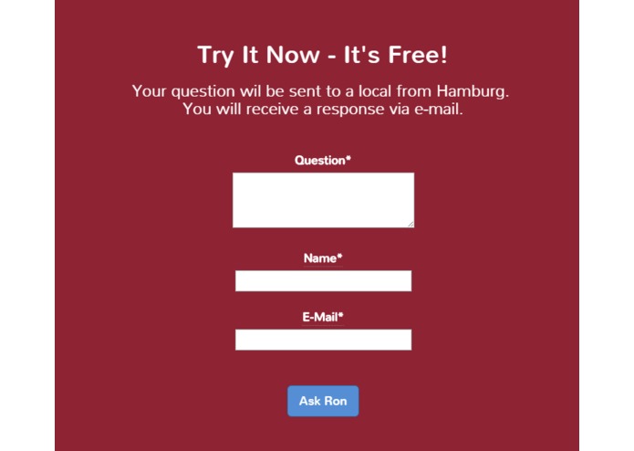 Ask Ron – screenshot 1