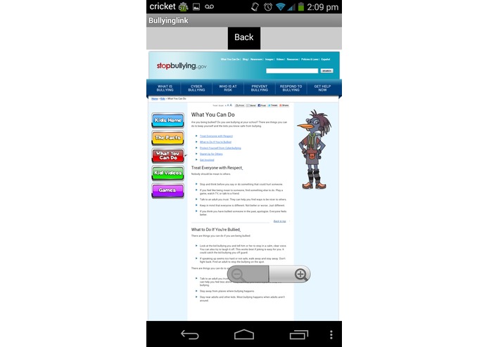 OHS Guidance – screenshot 6