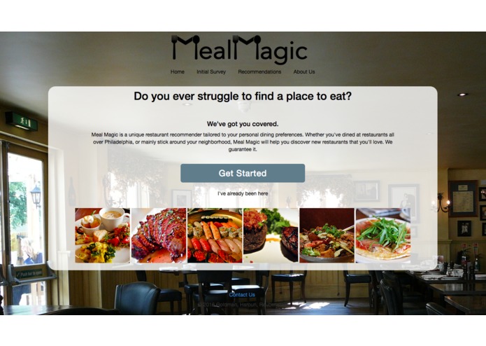 Team 3: Meal Magic – screenshot 1