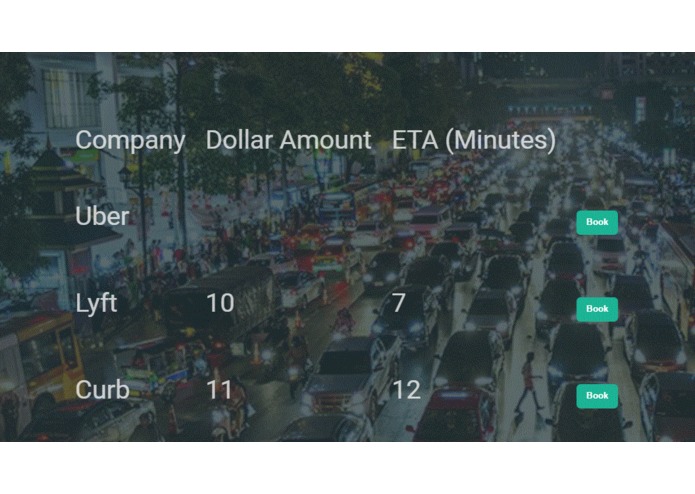 InstaRide – screenshot 1