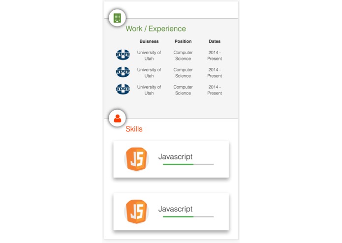 PersonalSite – screenshot 1