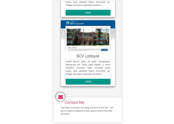 PersonalSite – screenshot 2