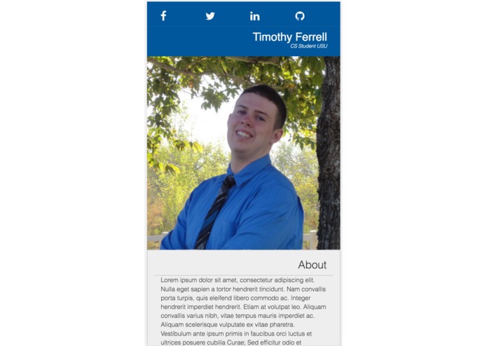 PersonalSite – screenshot 4