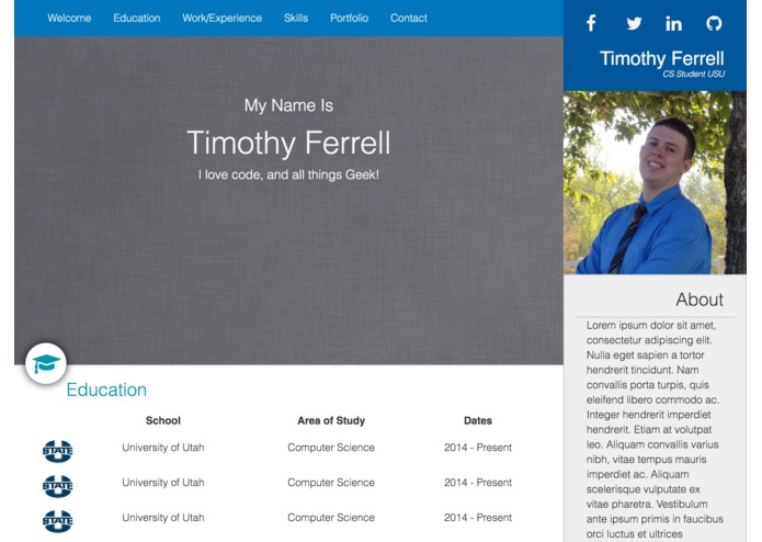 PersonalSite – screenshot 5