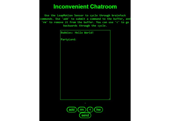 Inconvenient Chatroom – screenshot 1