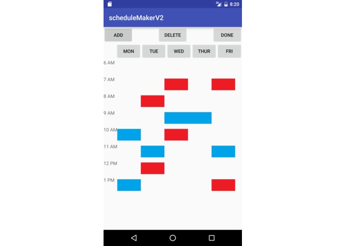 ScheduleMe – screenshot 2
