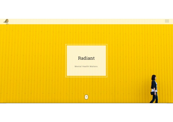 Radiant --- a web app for light communication – screenshot 1
