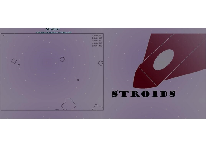 Stroids - Offline Multiplayer Asteroids – screenshot 1