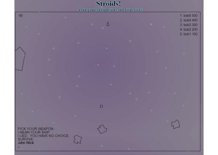 Stroids - Offline Multiplayer Asteroids – screenshot 2