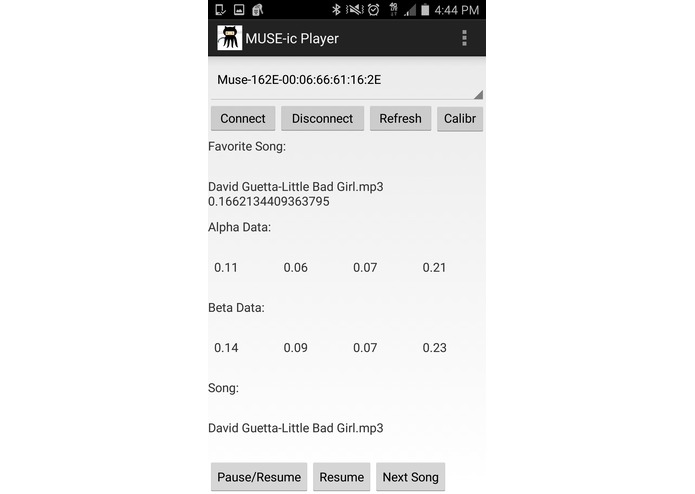 MUSE-ic Player – screenshot 1