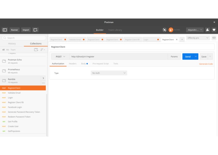 Ramble – screenshot 1