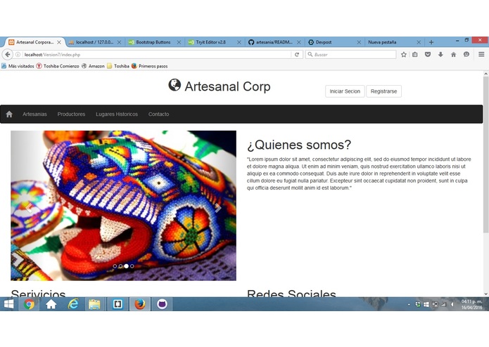 Artesania-Corp – screenshot 2