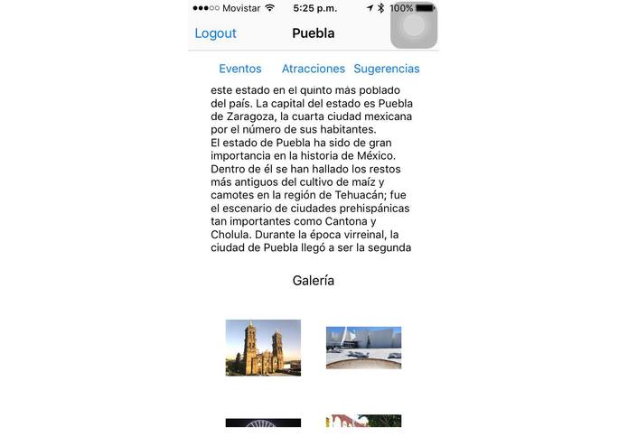 TouristApp – screenshot 4