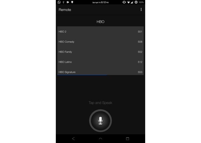 Voice Remote – screenshot 3