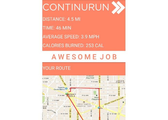Continurun – screenshot 1