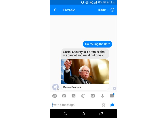 PrezSays – screenshot 3