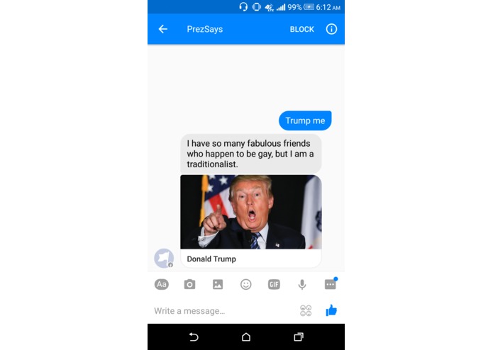 PrezSays – screenshot 4