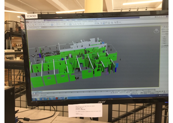 VR walkthrough of Quackenbush 4th floor – screenshot 2