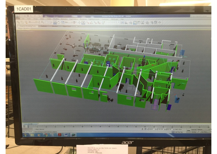 VR walkthrough of Quackenbush 4th floor – screenshot 3