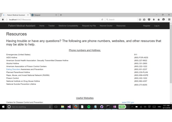 The Patient Medical Assistant – screenshot 3