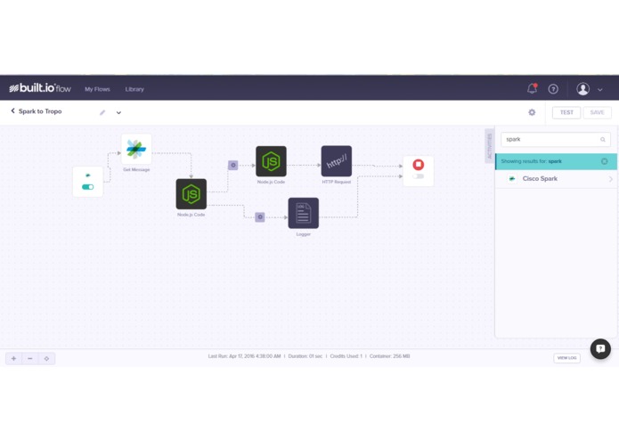 STConnect (Spark/Tropo Connect) – screenshot 2