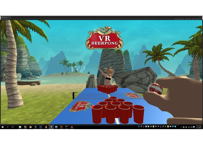 VRBeerPong – screenshot 1