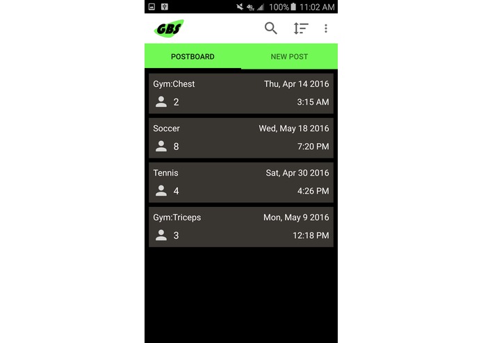 Gym Buddy Search – screenshot 2