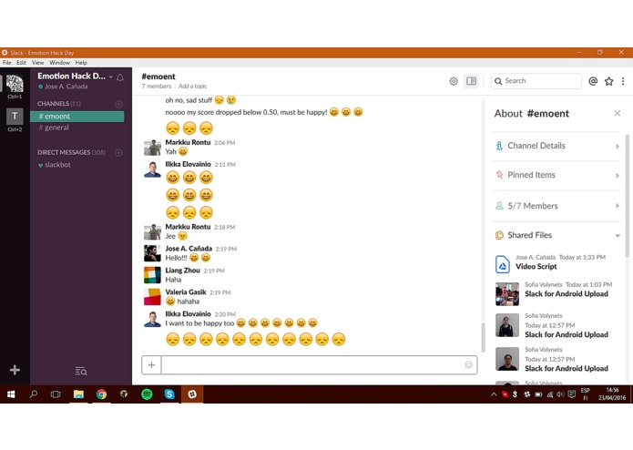 MoodCast – screenshot 2