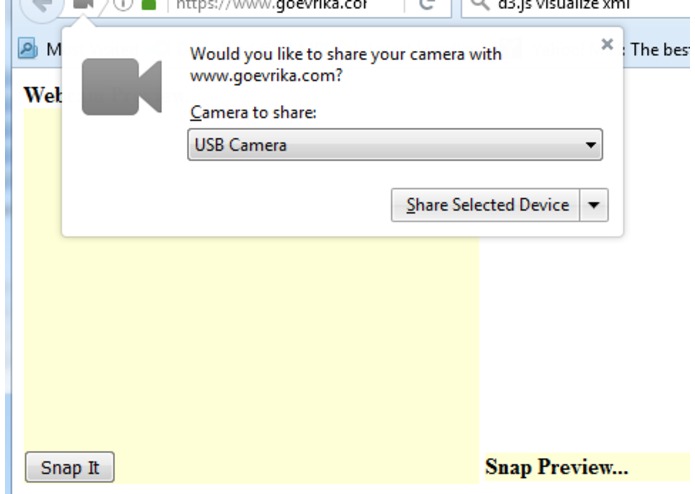 Webcam Emotion Analytics using MS Cognitive Service – screenshot 2
