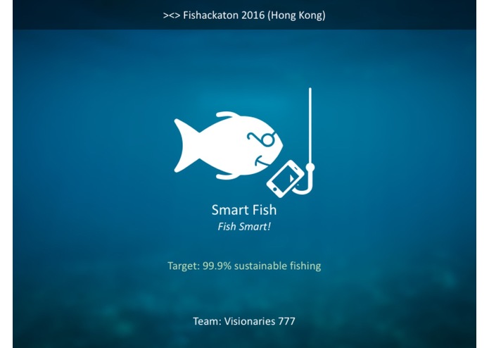 Smart Fish (Fishackaton 2016 - Hong Kong) – screenshot 1