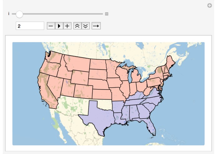 US Presidential Election by State from 1900 – screenshot 1