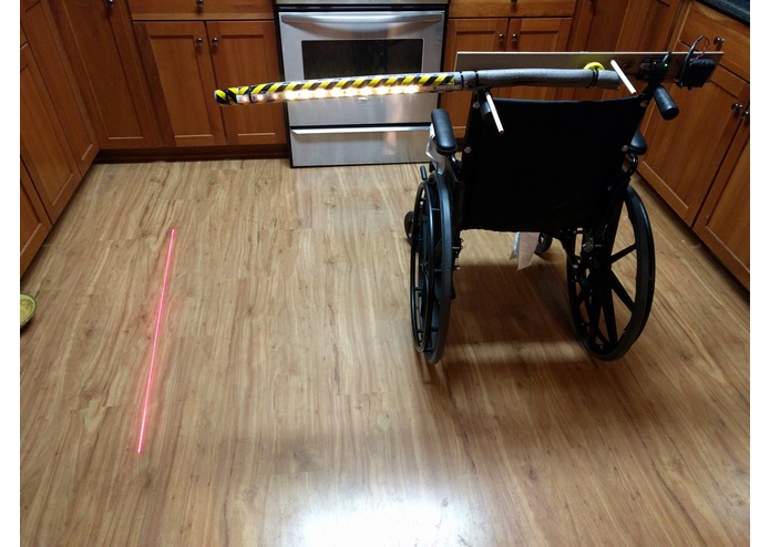 Three Feet Led and Laser Lights Safety Bar. – screenshot 2