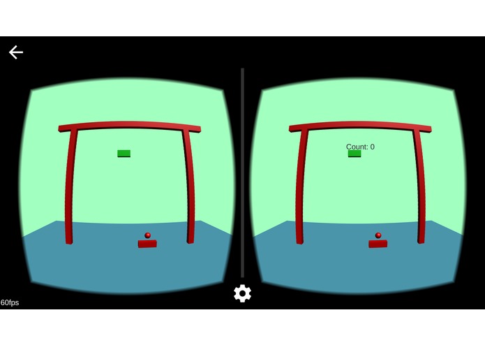 Breakout game for Cardboard VR – screenshot 1