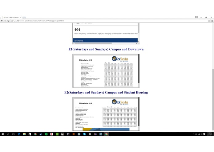 Cattracks unofficial WebApp – screenshot 4