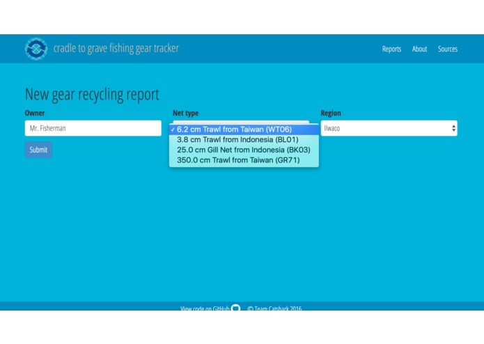 cradle to grave fishing gear tracker – screenshot 5
