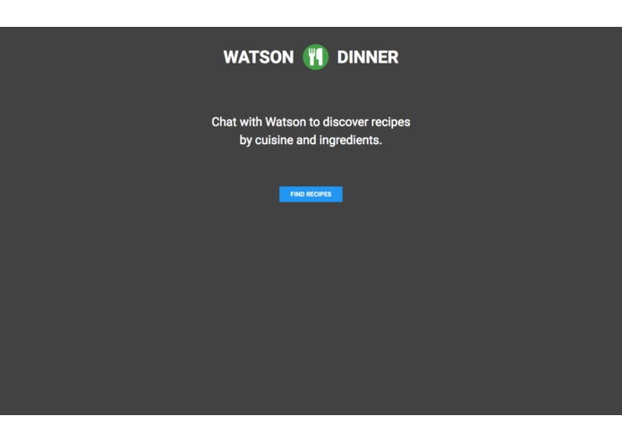 Watson Dinner – screenshot 1