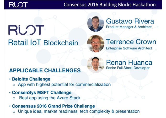 Retail IoT ("RIoT") – screenshot 1